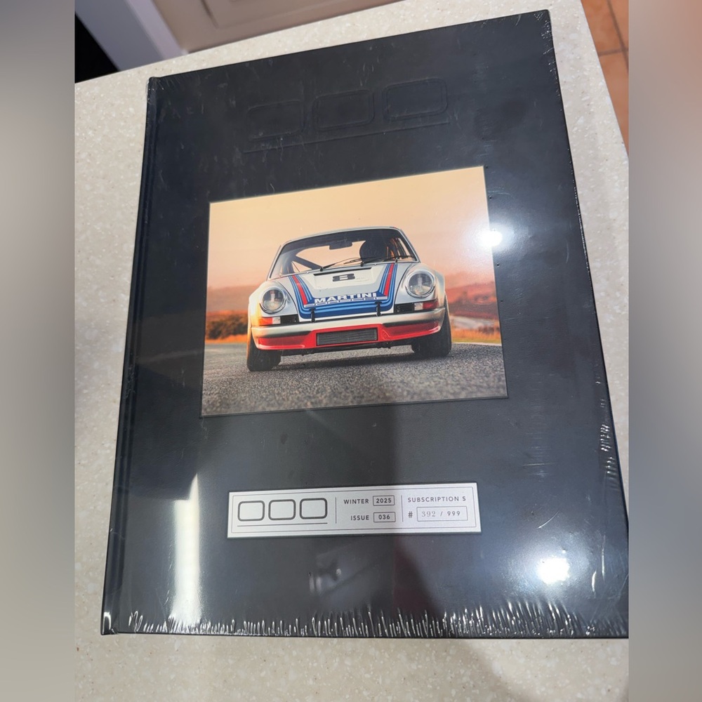 OOO Magazine Hardcover Numbered Porsche Edition New In Packaging
